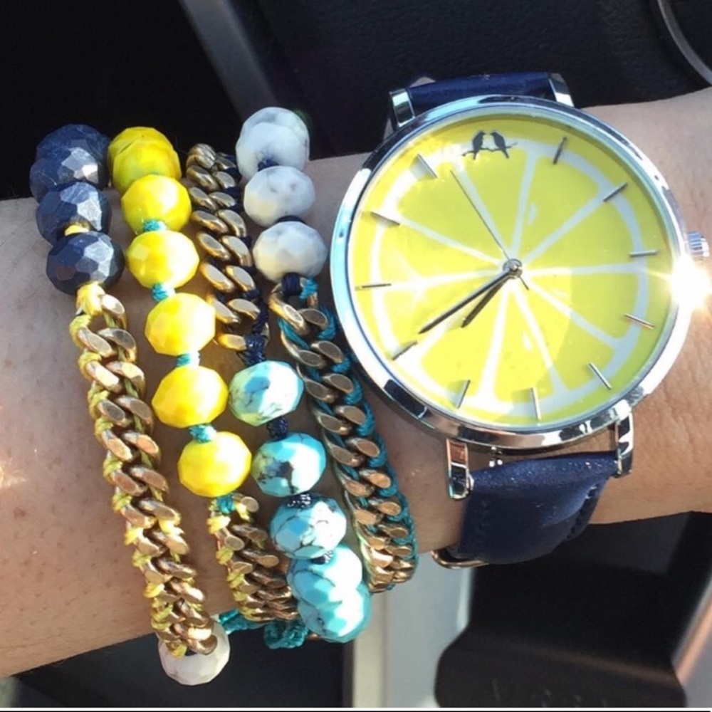Chloe and Isabel lemoncello Convertible watch